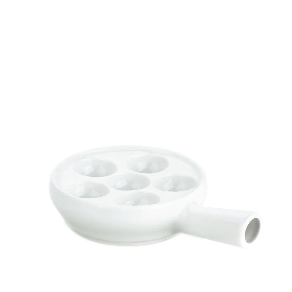 Serie originale slakkenpan 11,5 cm wit