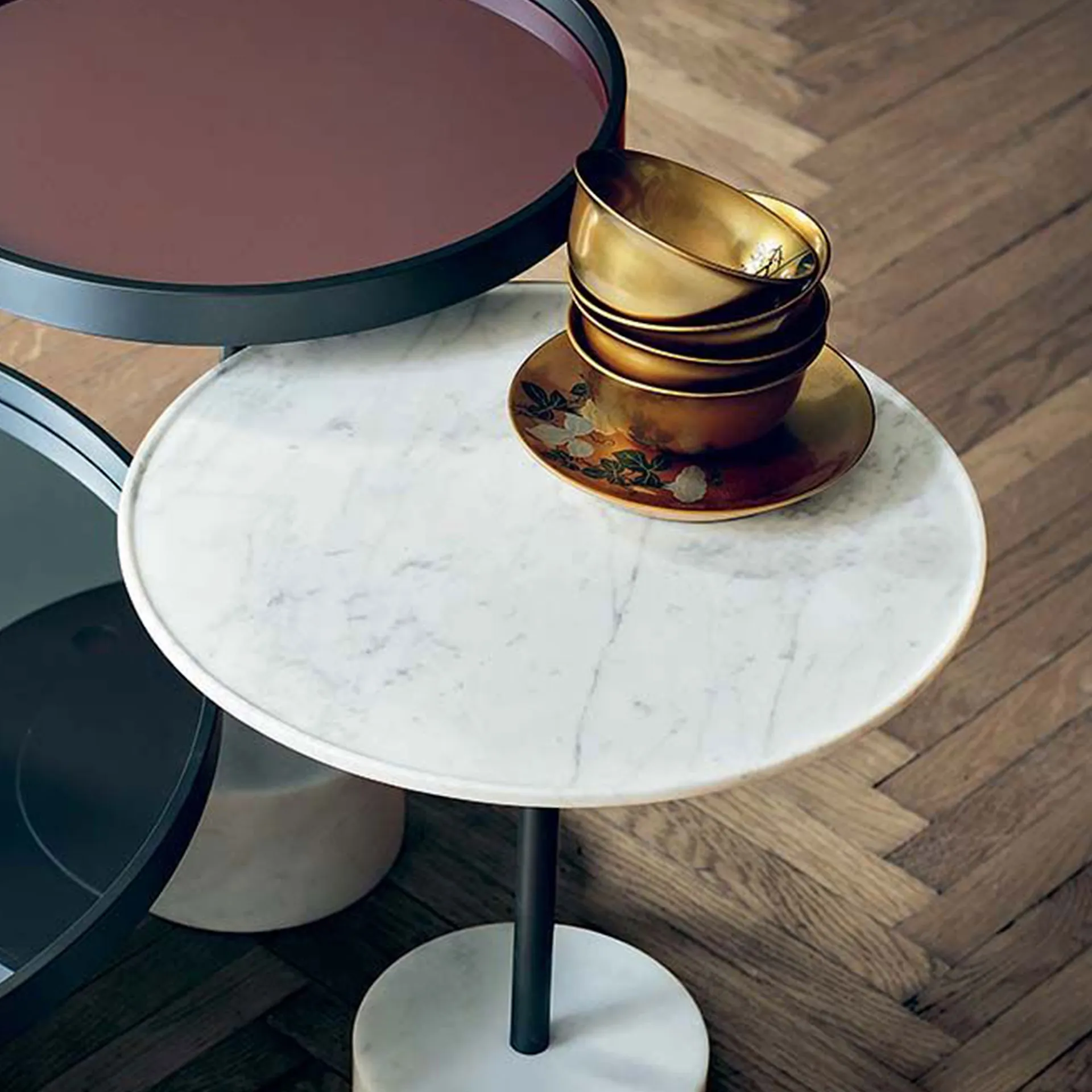 194 9 Low Table Marble - Cassina - Piero Lissoni - NO GA