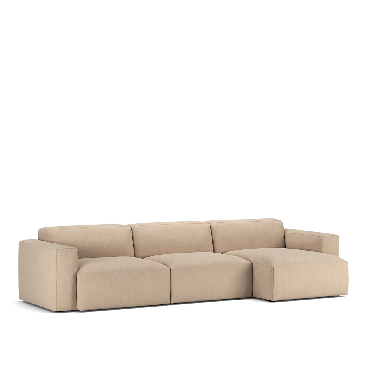 Brick 3-personers sofa chaiselong højre