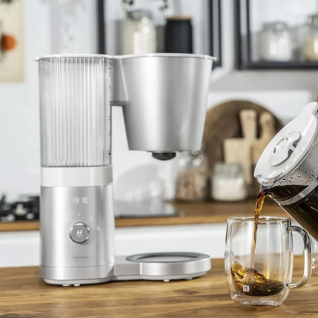 Enfinigy Coffee Maker - Silver