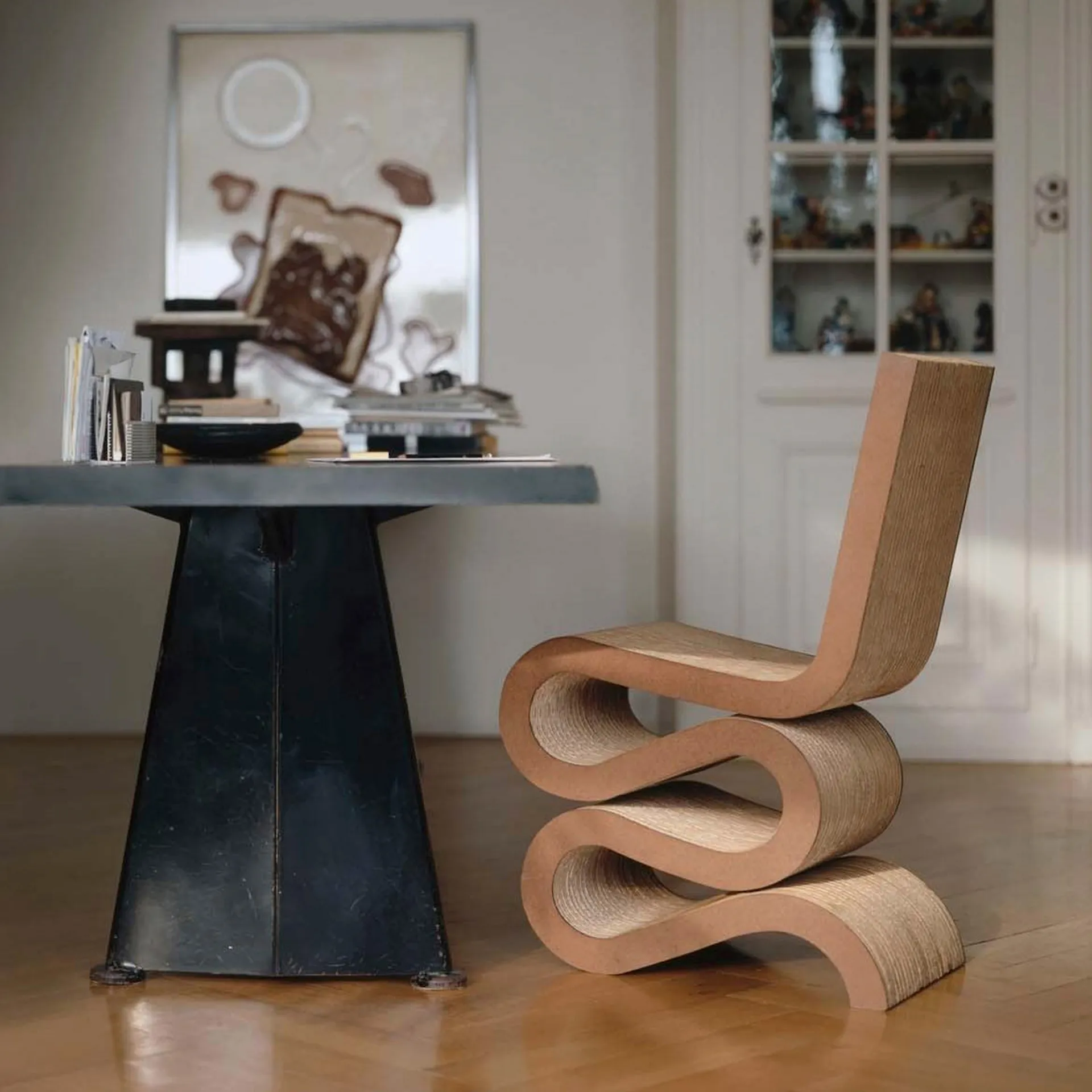 Frank gehry wiggle chair discount