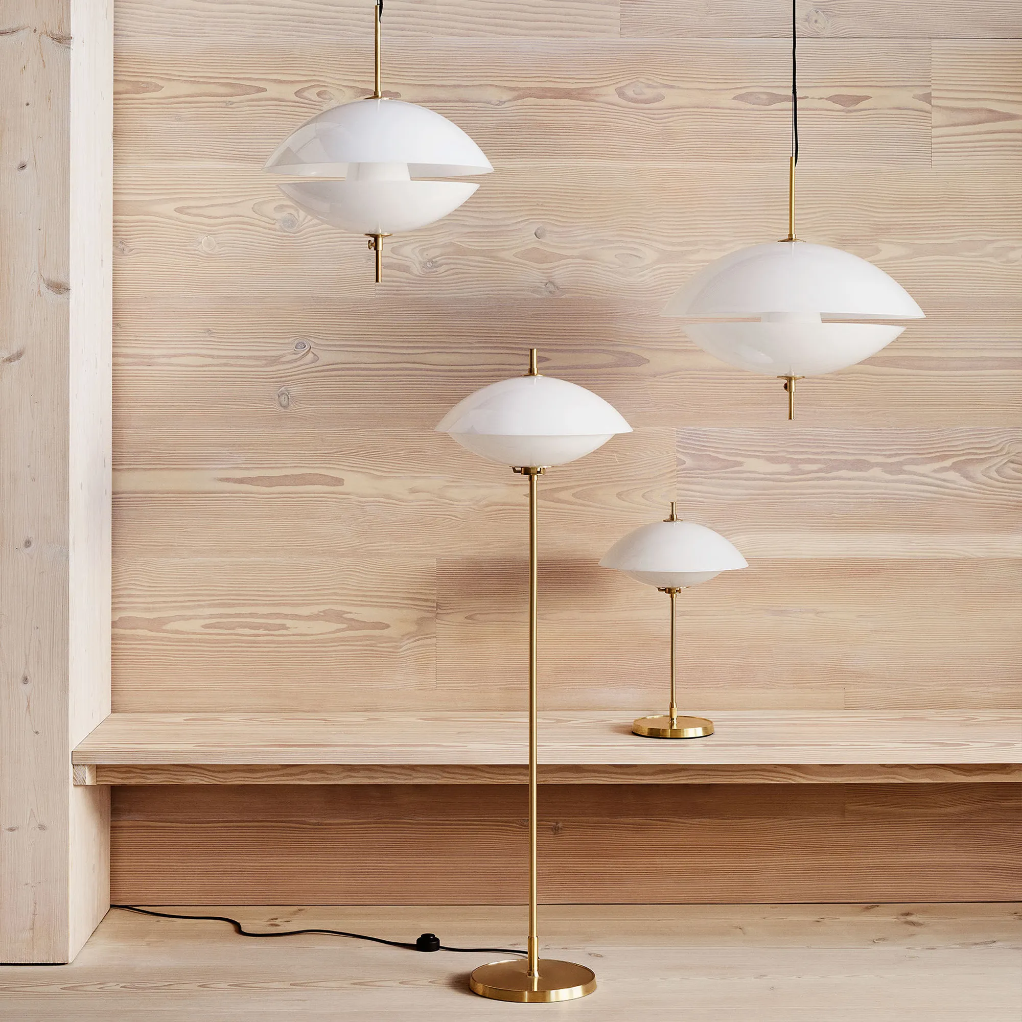 Clam bordlampe - 6