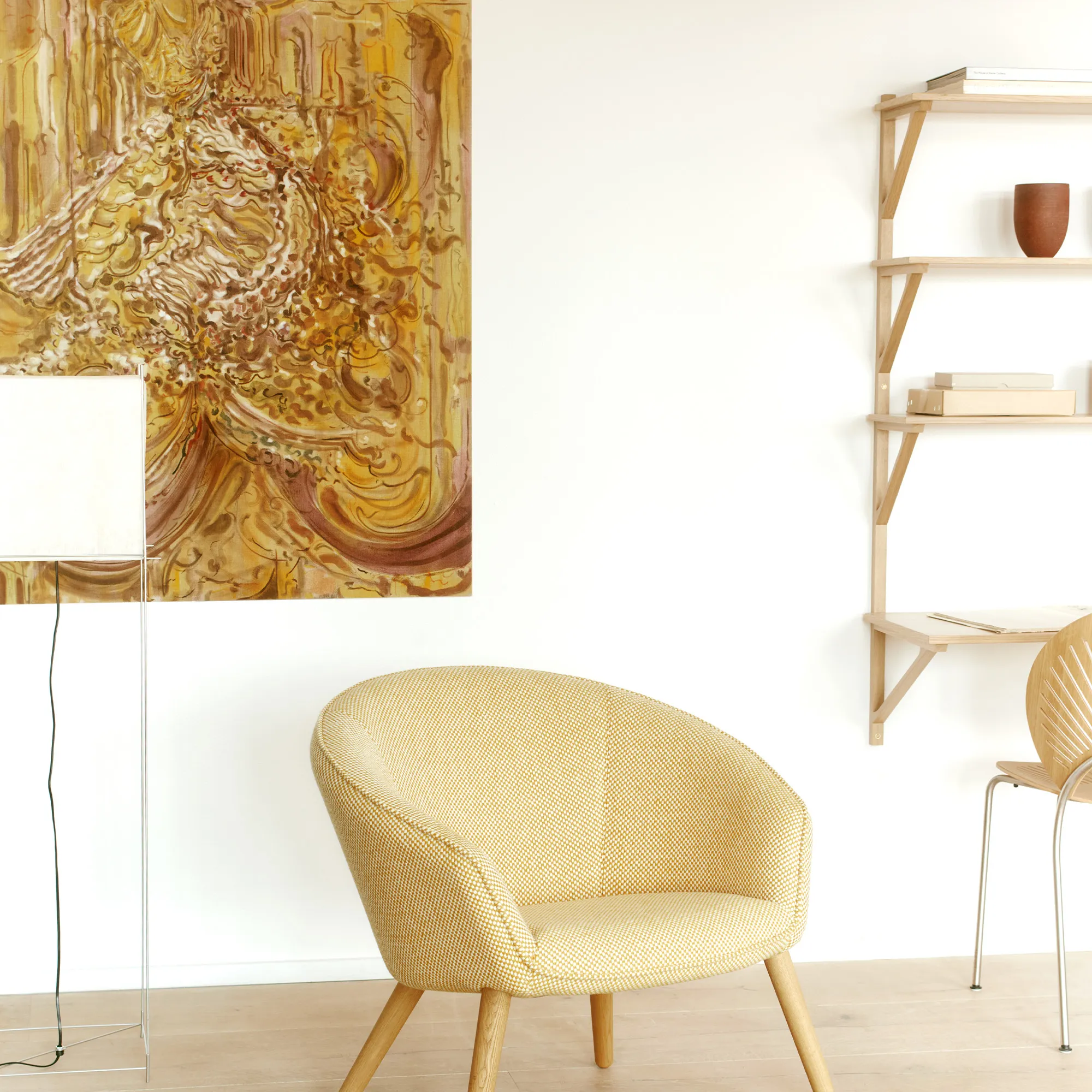 BM29 Shelf 149 cm 3 Shelves & Desk - 8