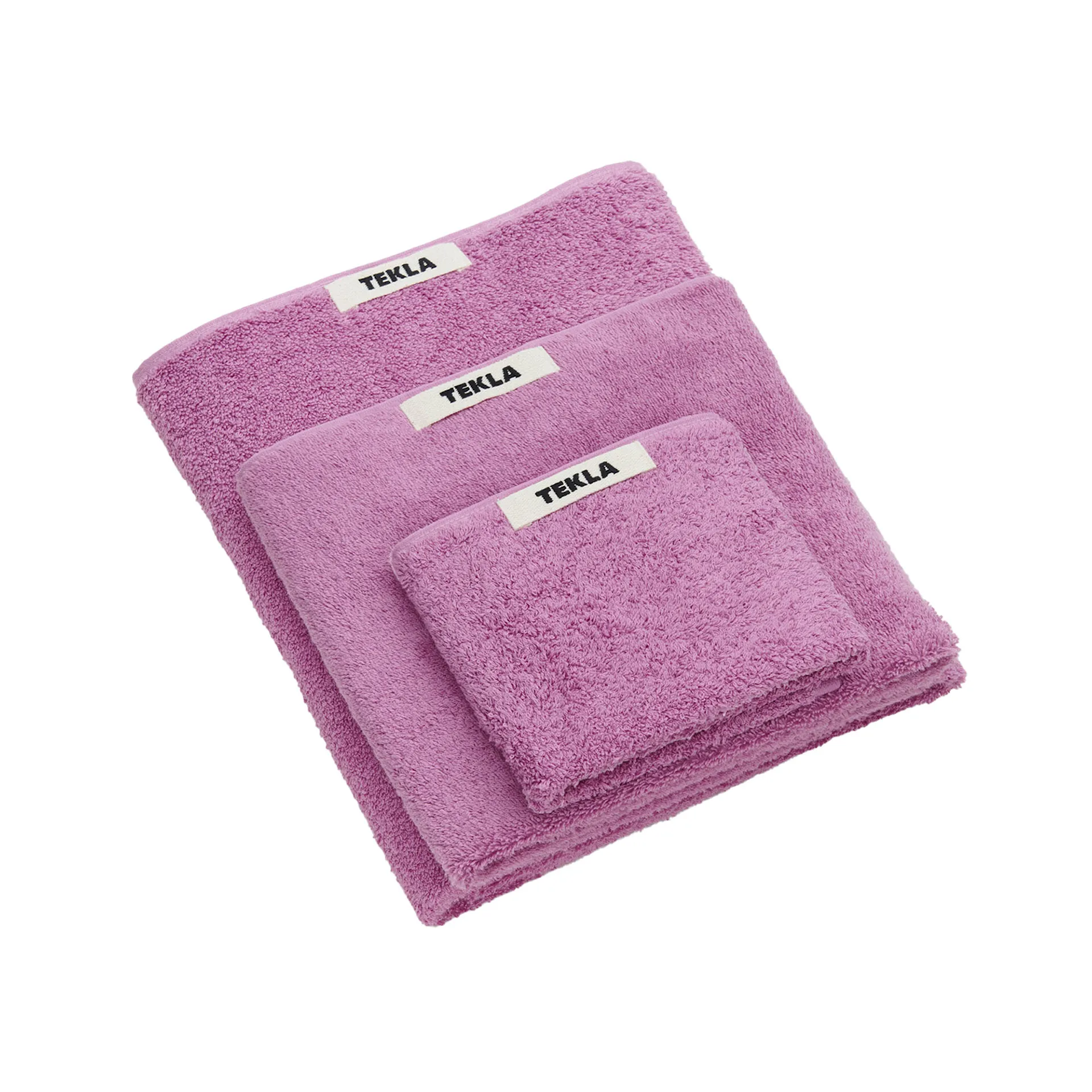 Terry Towel Magenta - TEKLA - NO GA