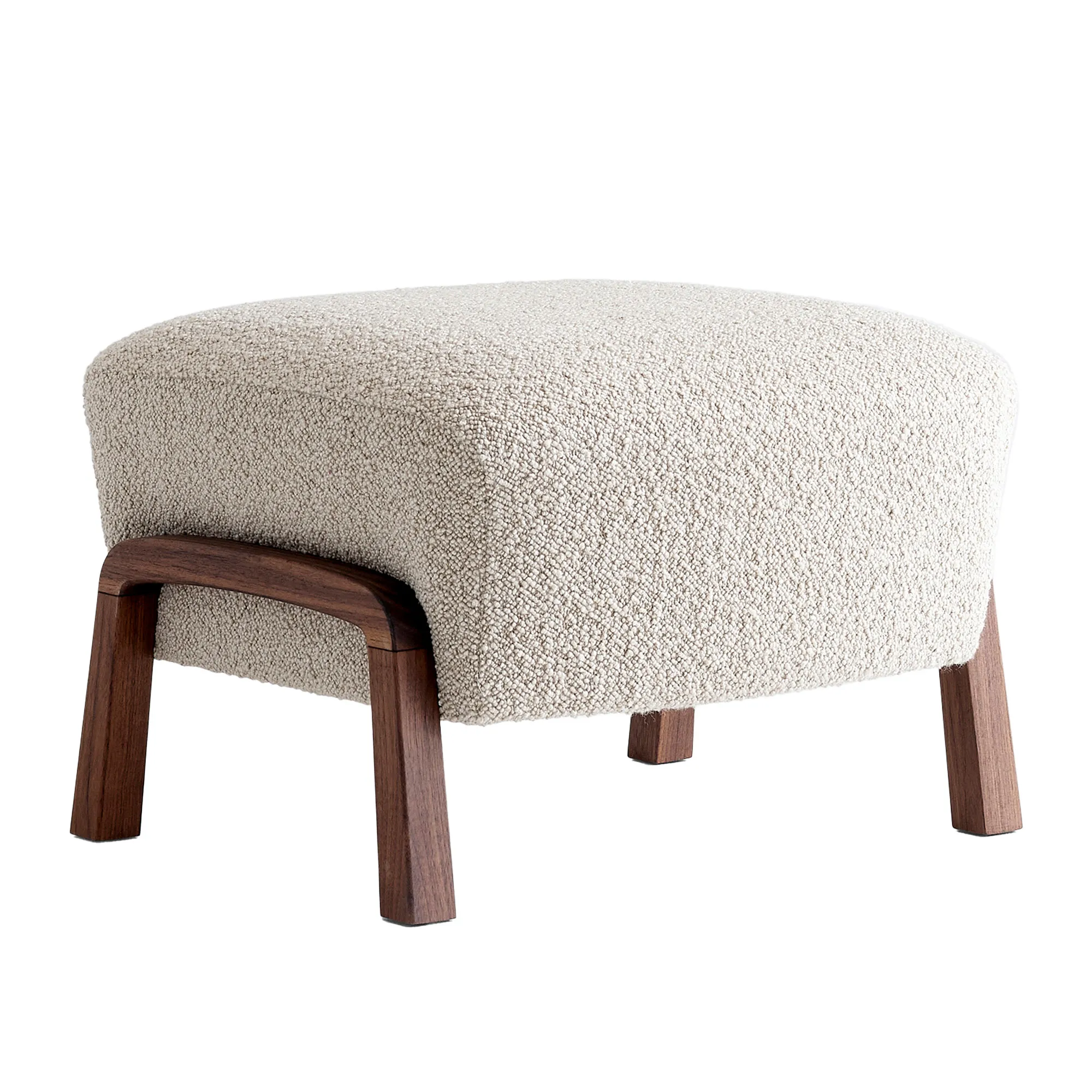 Wulff Pouf ATD3 Walnut - 1