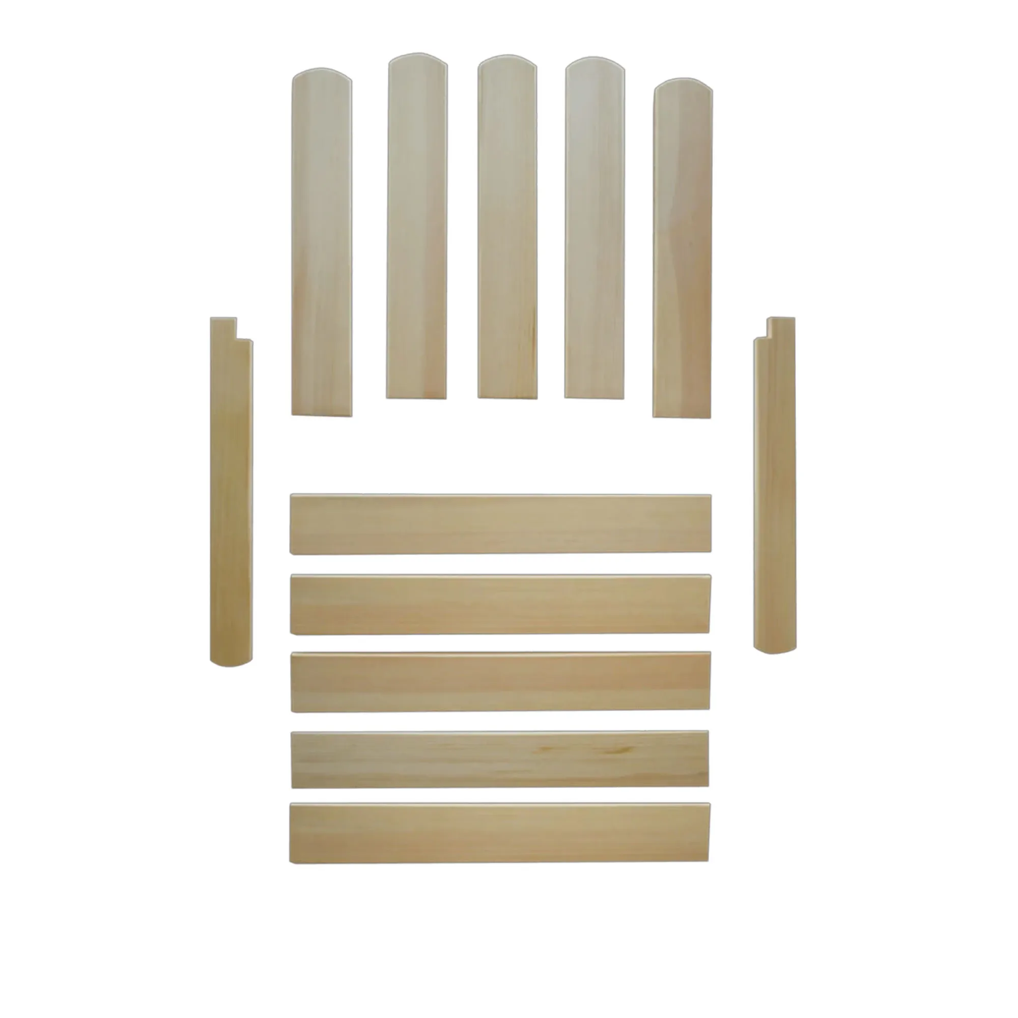 Service Wood A2 50 cm - 1