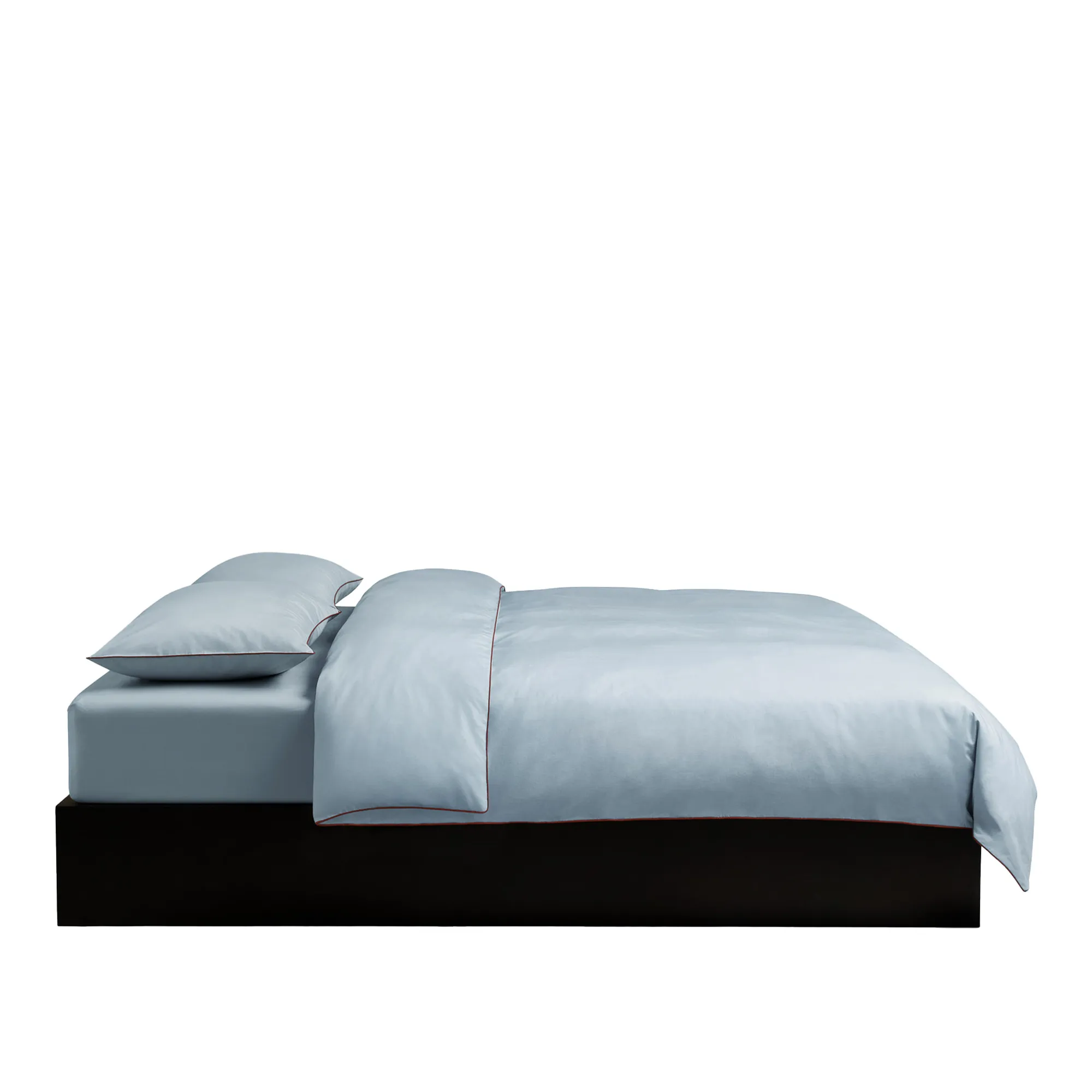 Percale Shirt Blue/Red Bedding Set - 1
