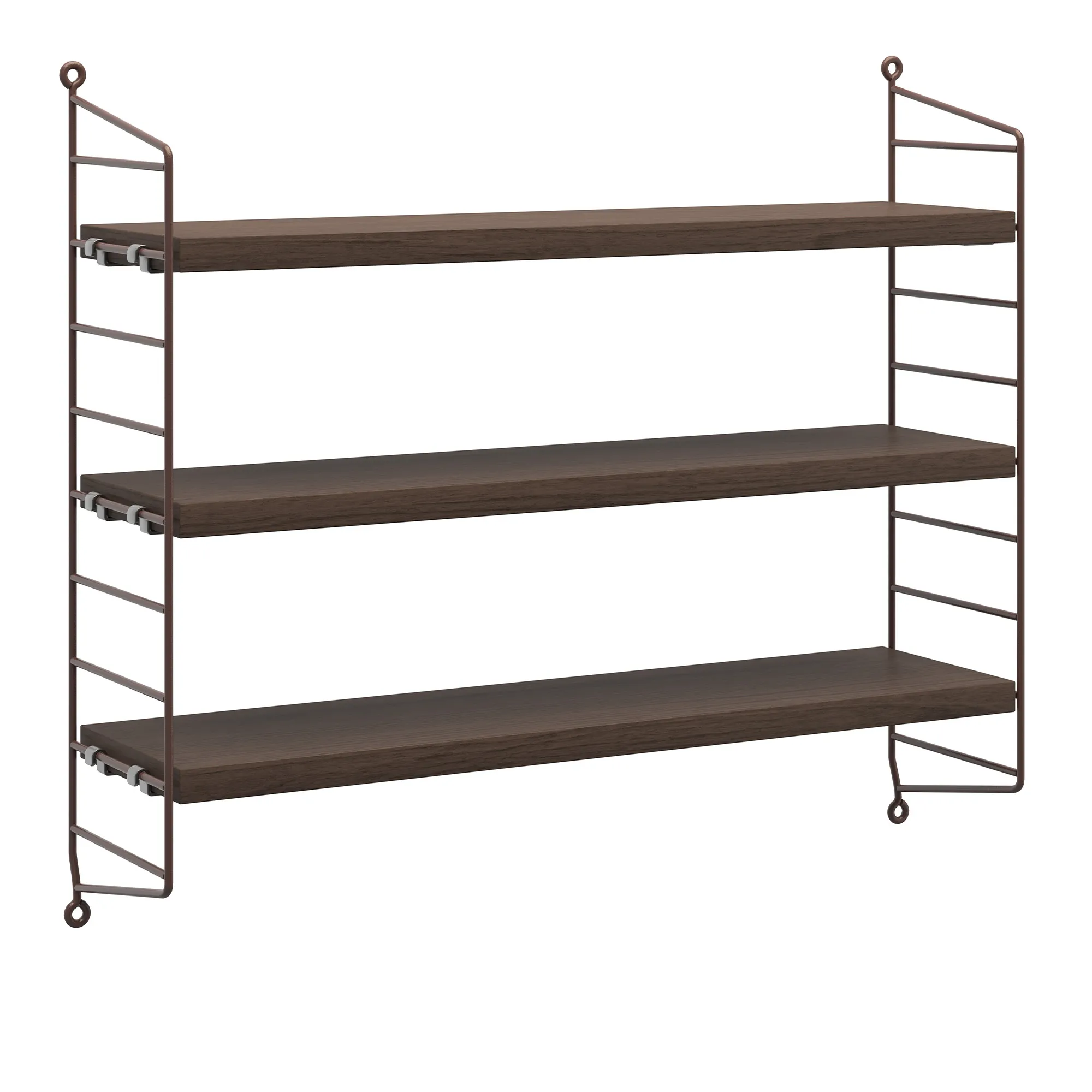 String Pocket Wall Shelf Wood - 1