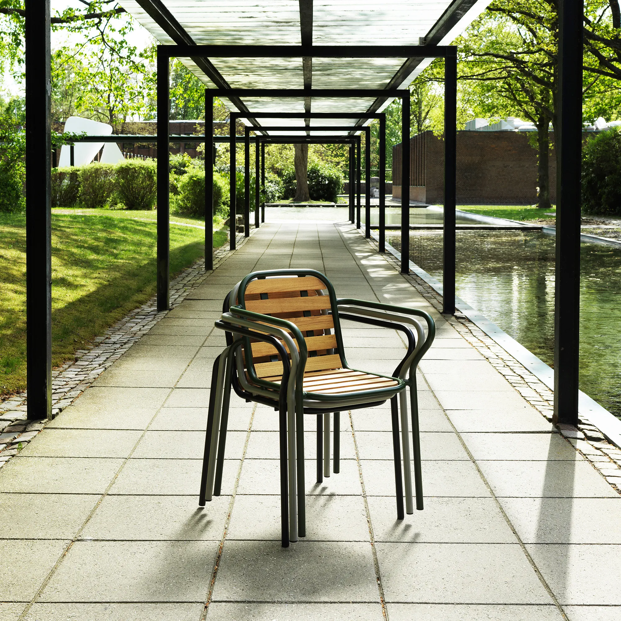 Vig Robinia buitenfauteuil - 7