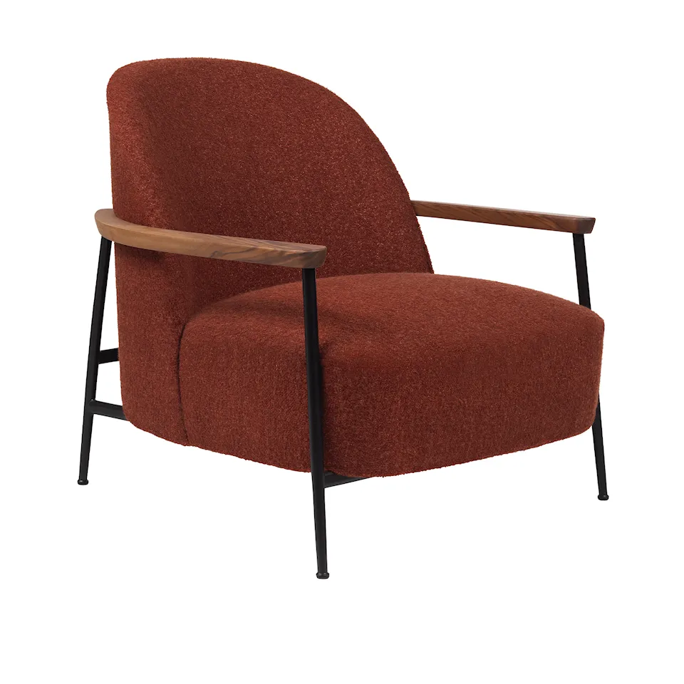 Sejour Lounge Chair Oak - Med armlæn