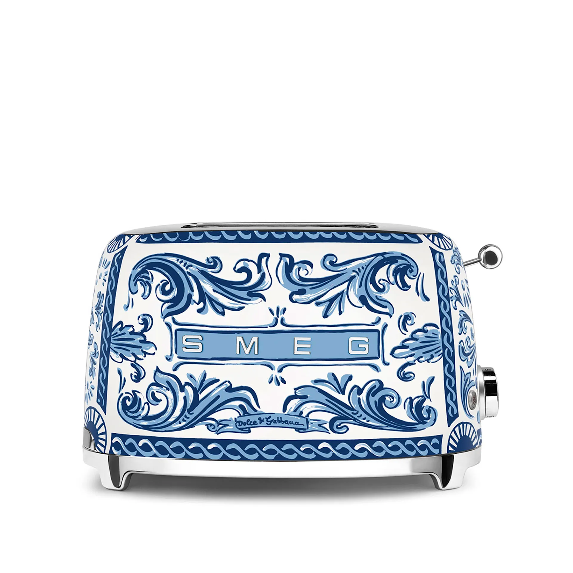 Smeg 2 skiver brødrister Dolce&Gabbana Blue - Smeg - NO GA