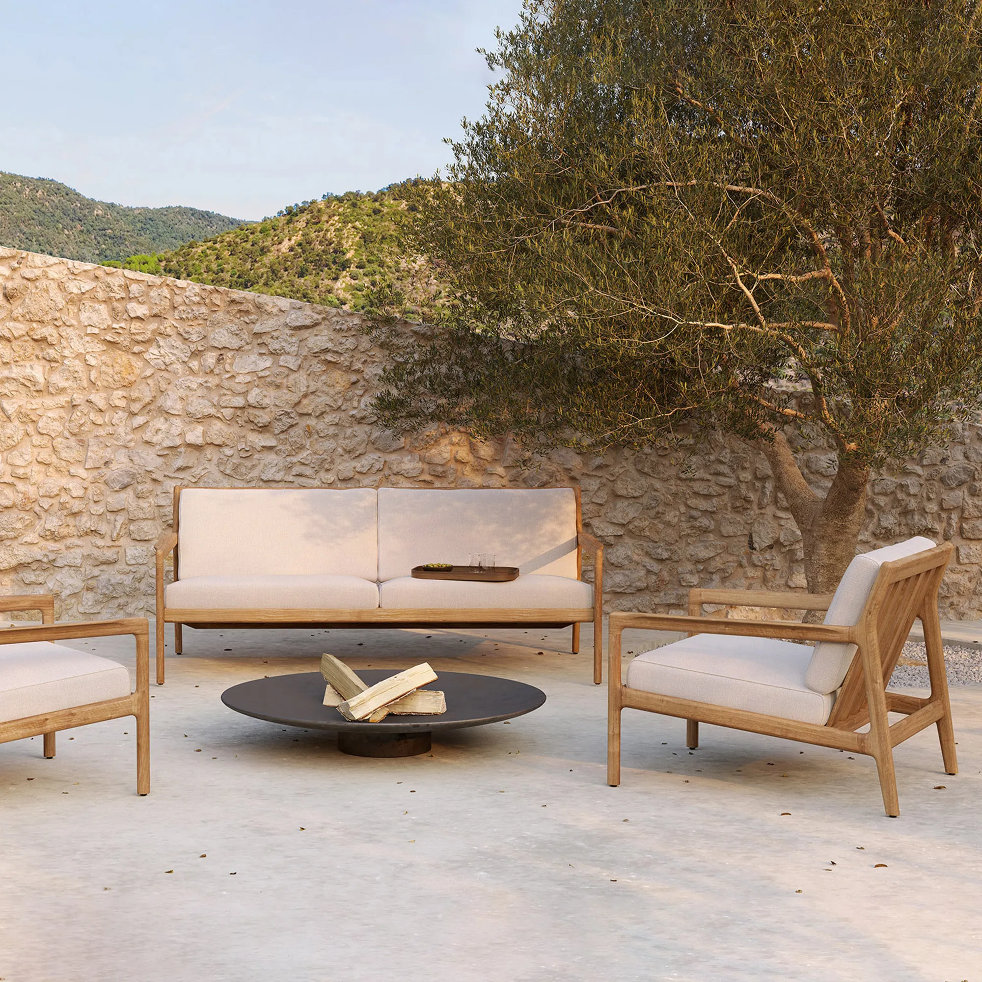 Jack Outdoor Lounge Chair Teak