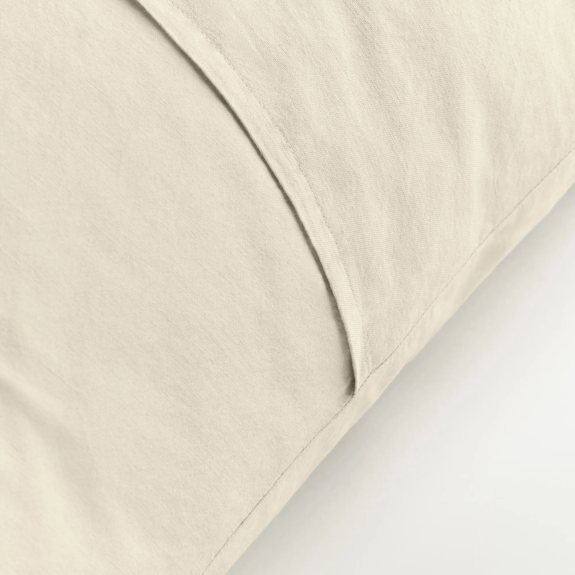 Linen Blend Pale Sand Bedding Set - 7