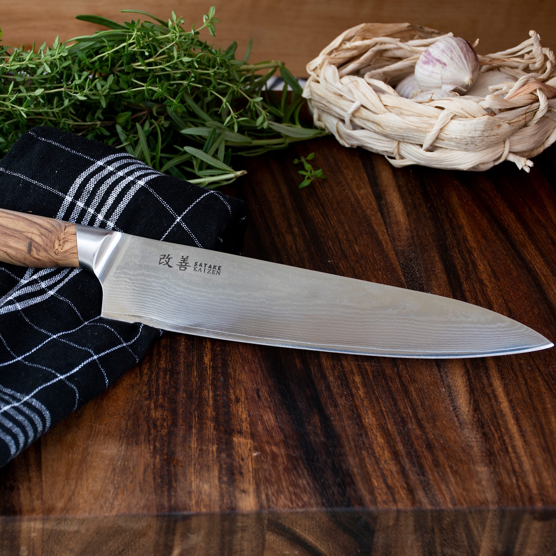Satake Kaizen - Gyuto, Chef's knife 21 cm - Satake - NO GA