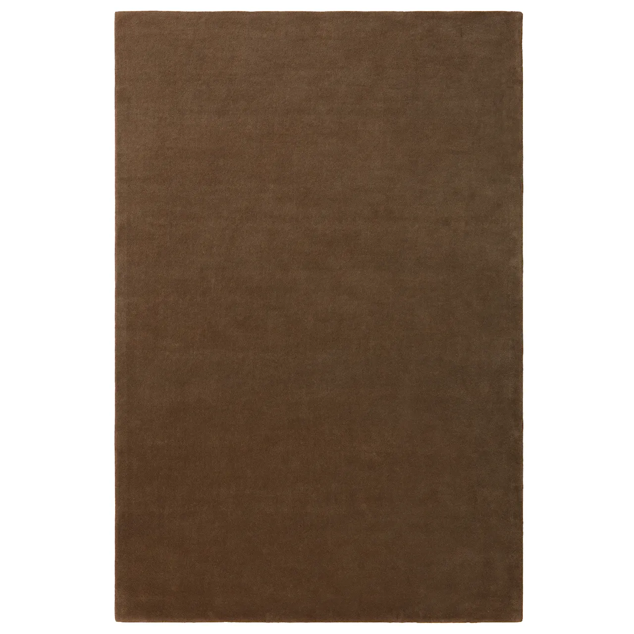 Origin Solid 200 x 300 cm Hand Tufted Rug Chocolate