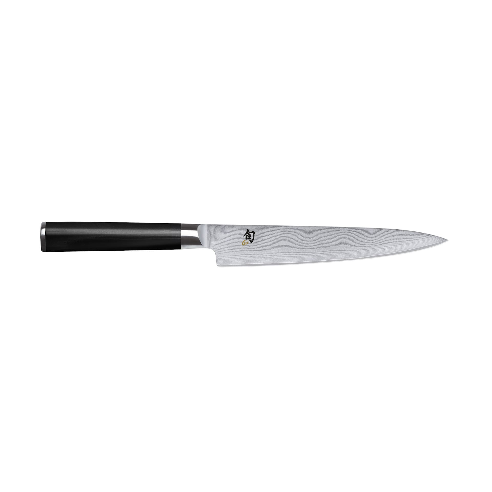 SHUN CLASSIC Universalkniv 15 cm Svart skaft - KAI - NO GA