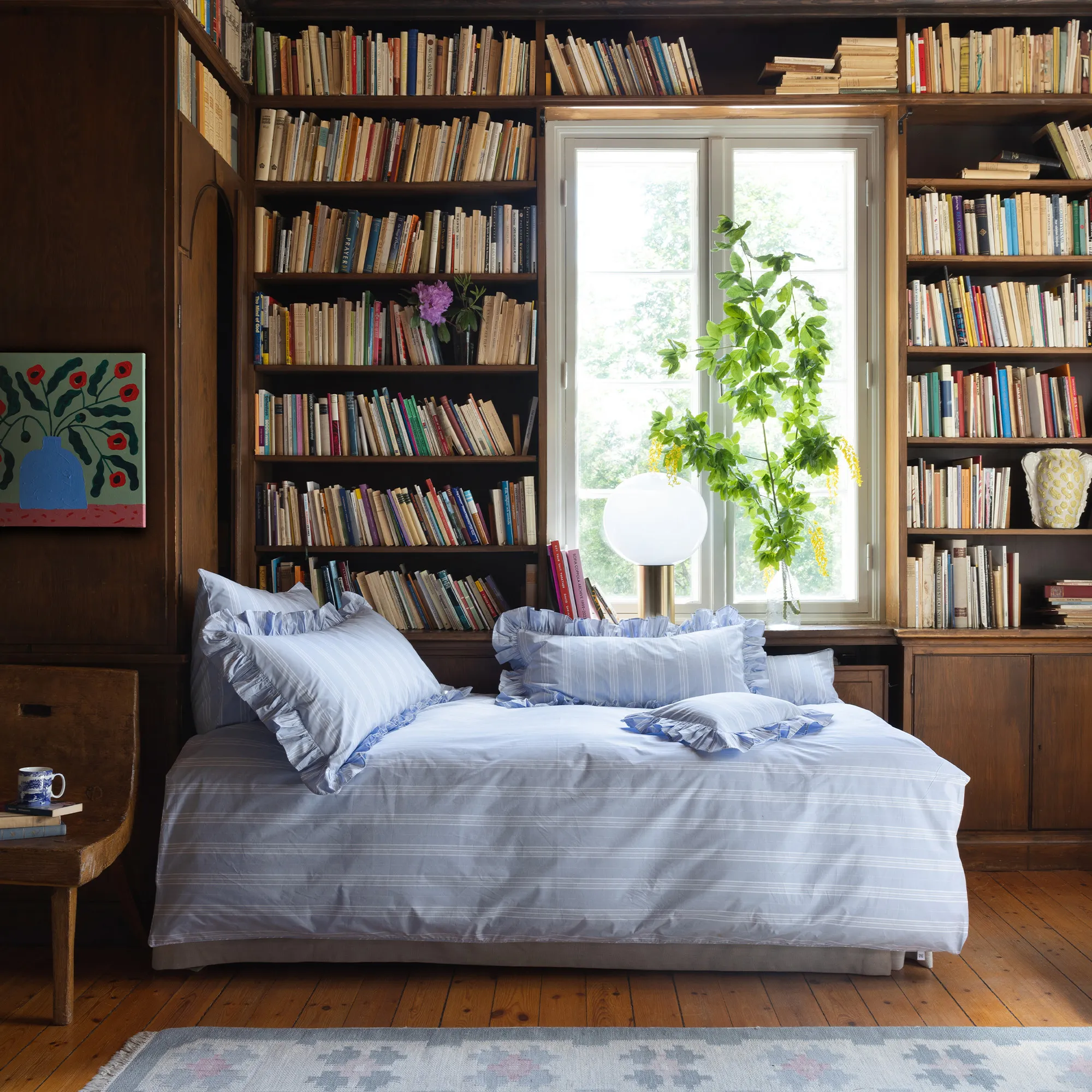 Camicia Light Blue Pillowcase - 3