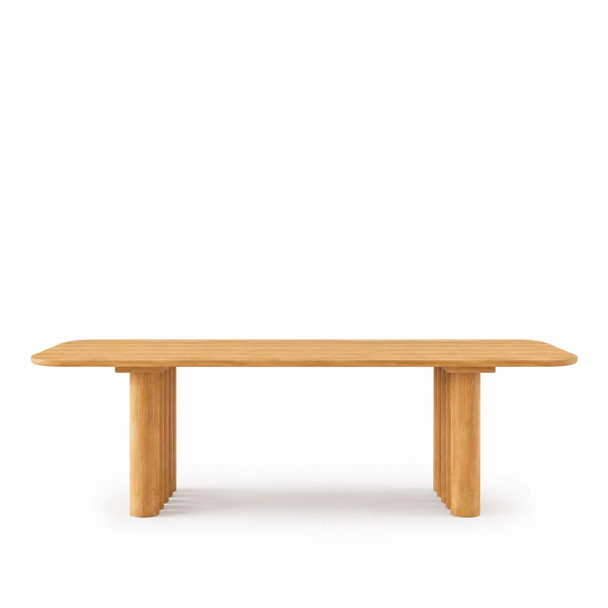 Plush rectangular dining table - 1