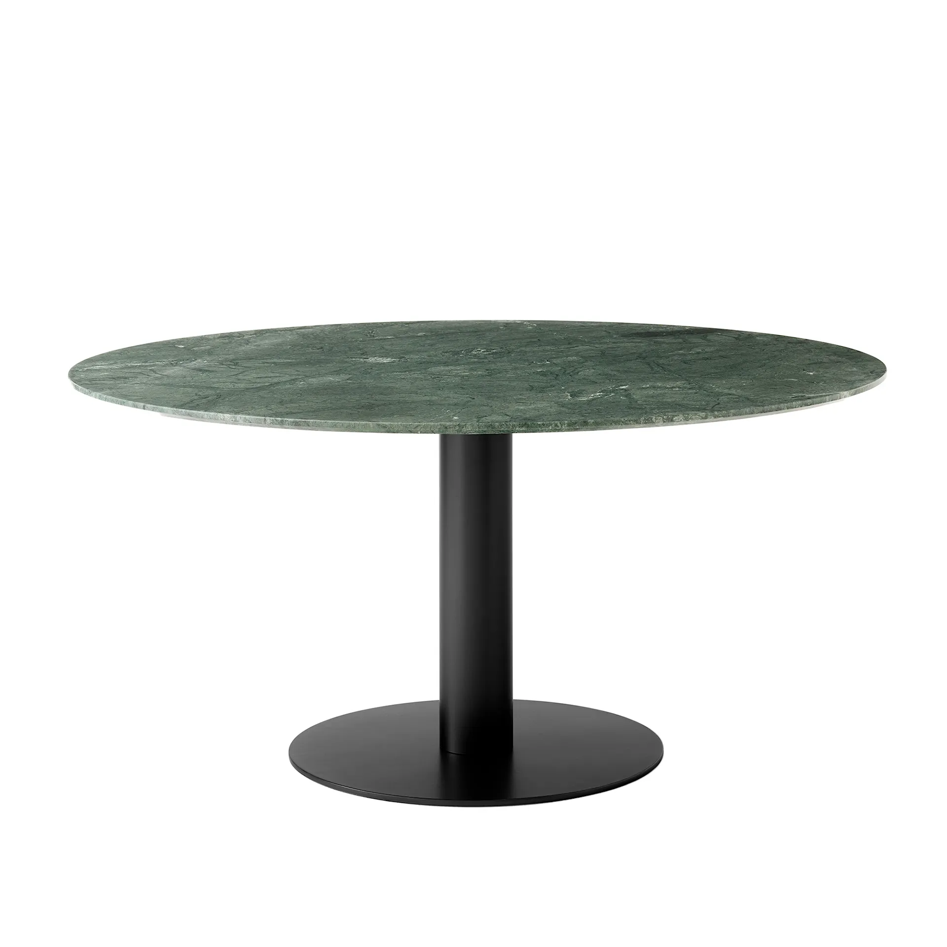 In Between Dining Table SK20 Marble Verde Guatemala Top - &Tradition - Sami Kallio - NO GA