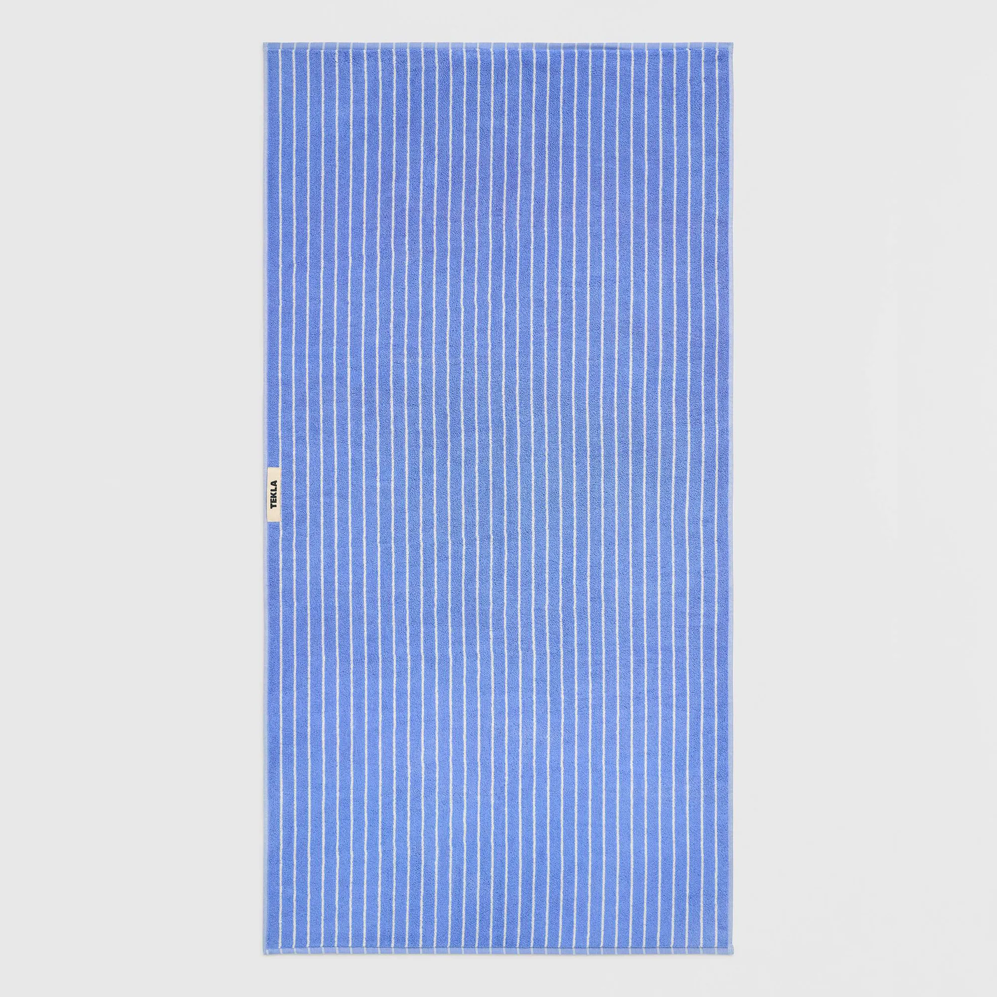 Terry Clear Blue Stripes handdoek - 4