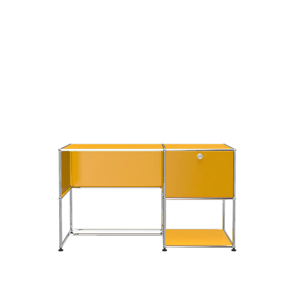 USM Haller Desk Unit A -  Golden Yellow