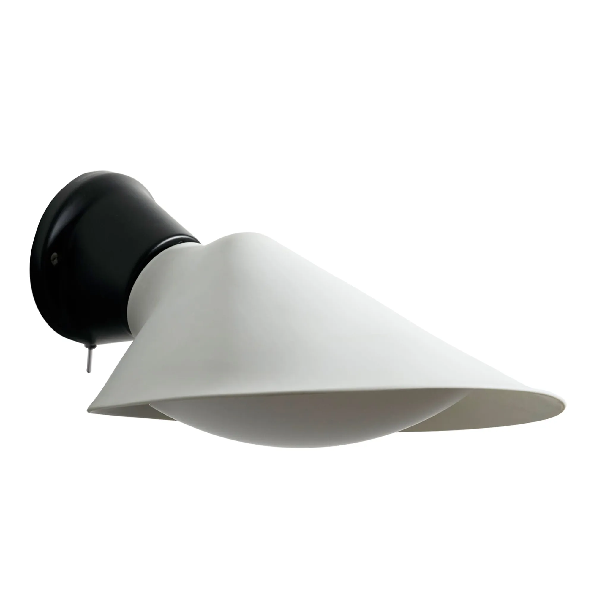 Plume SW wandlamp met knop - 1
