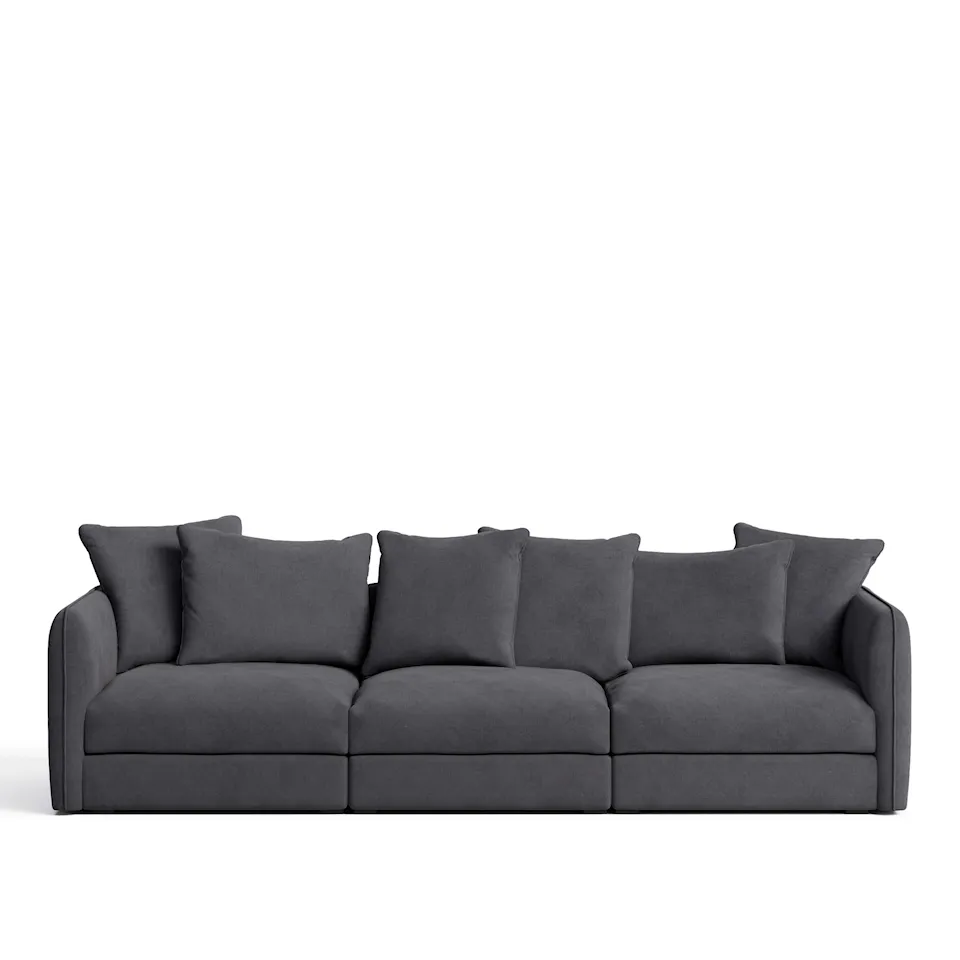 Pavarotti 3-Seater - Shadow Dark Grey