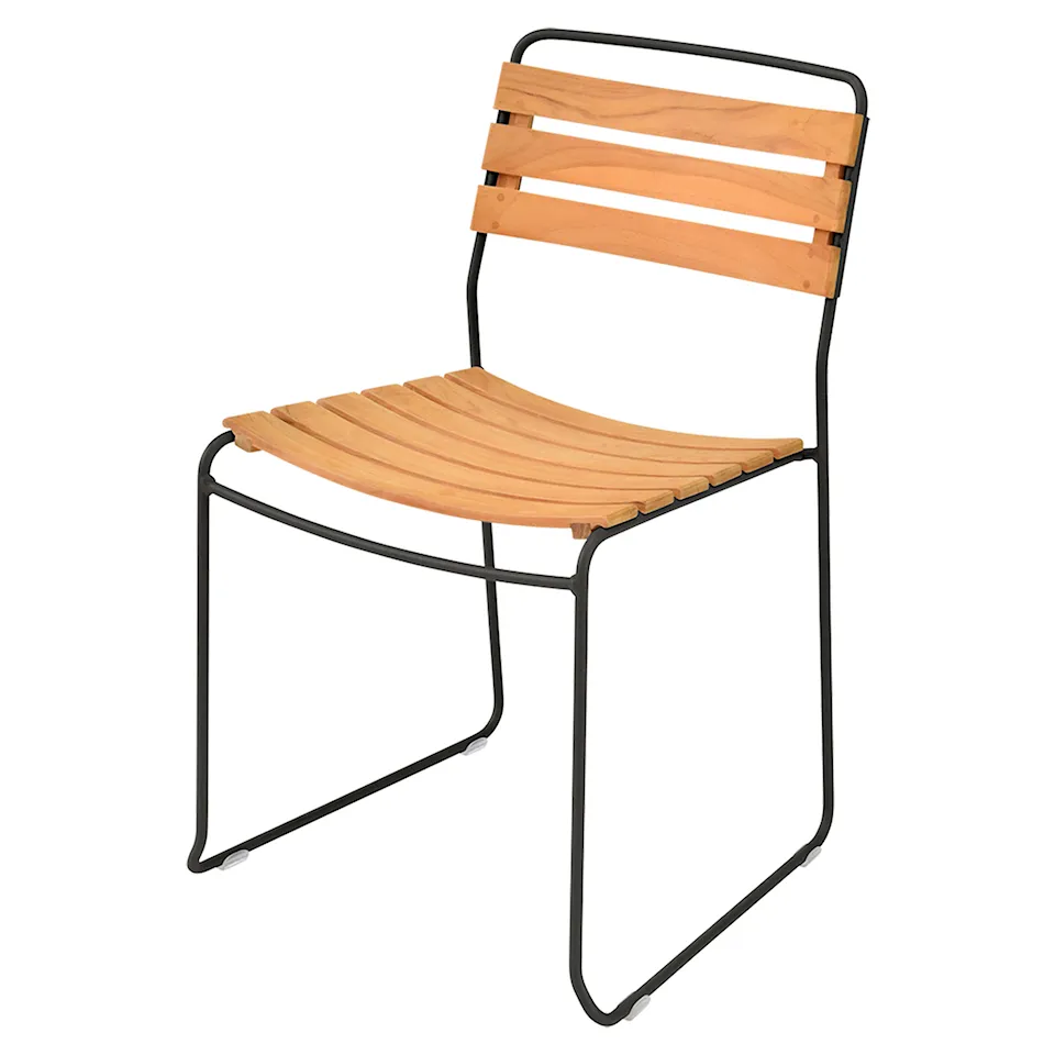 Surprising Teak Chair - Liquorice