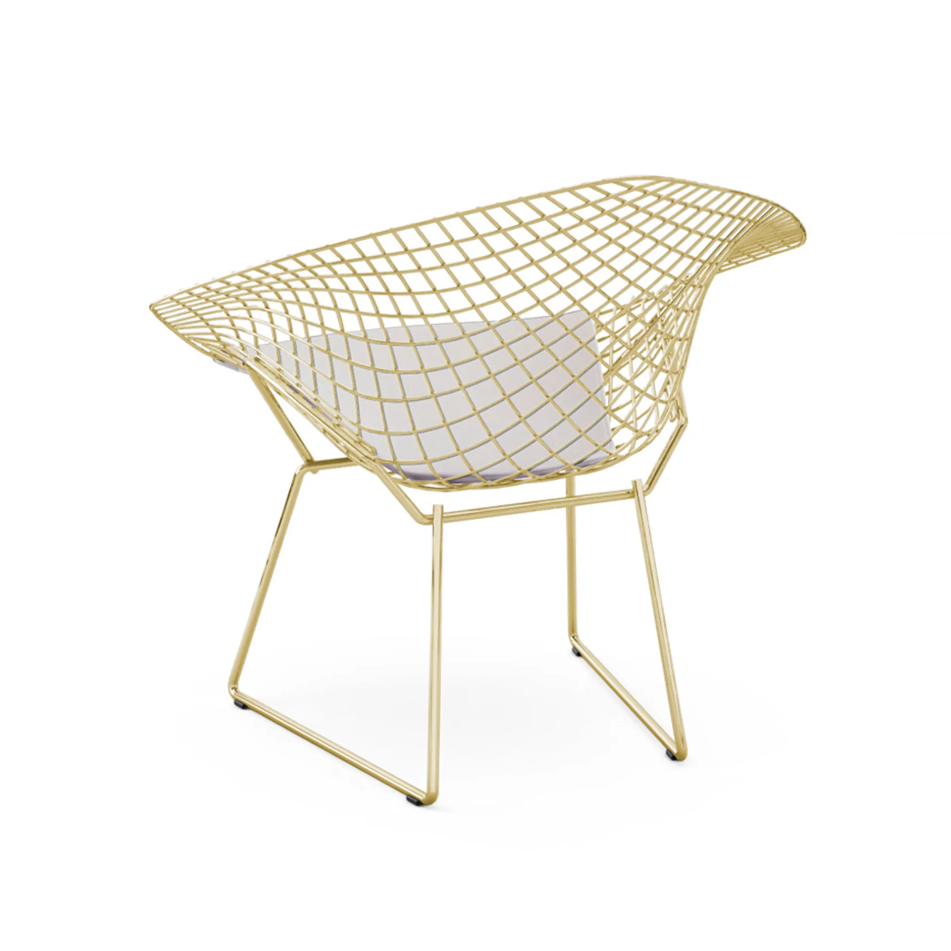 Bertoia Diamond Chair - Gold - Knoll - Harry Bertoia - NO GA