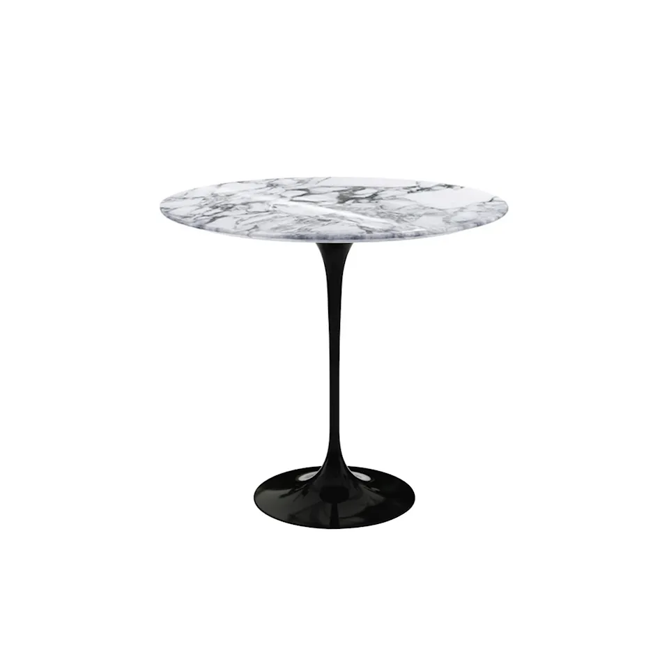 Saarinen Oval Side Table Black