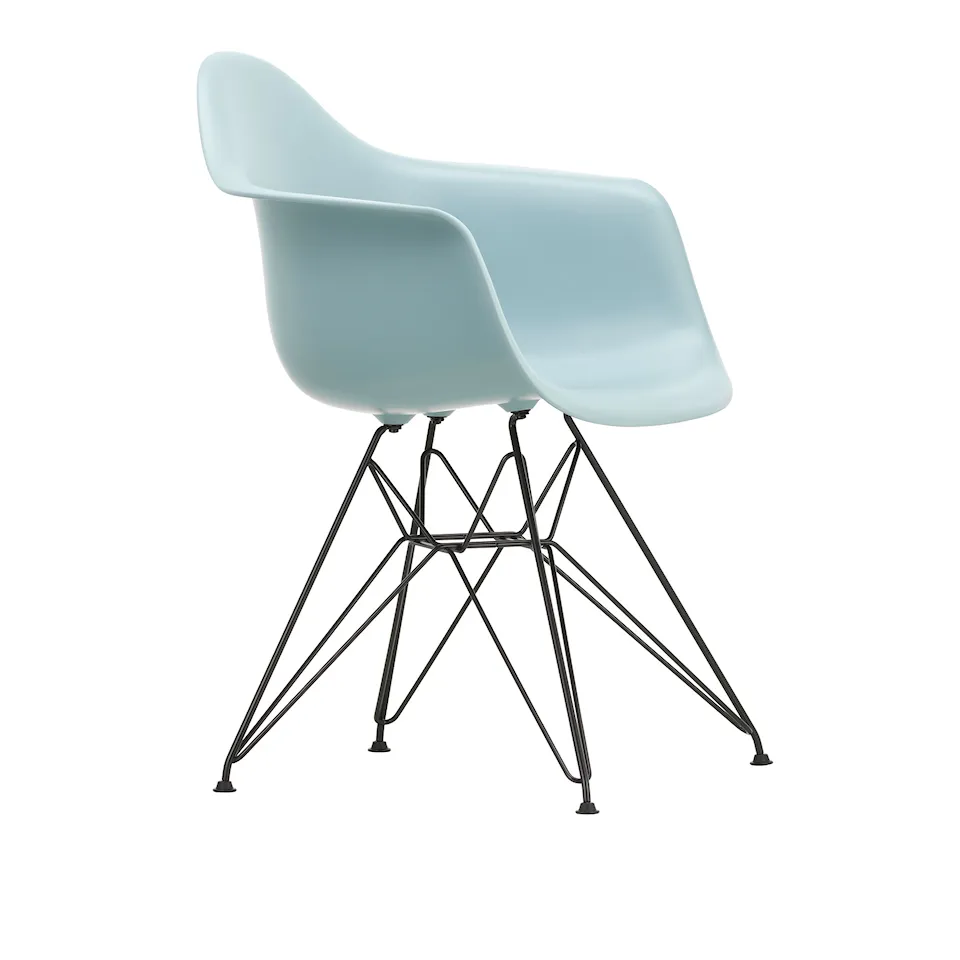 Eames RE Plastic Armchair DAR ruokailutuoli Basic Dark