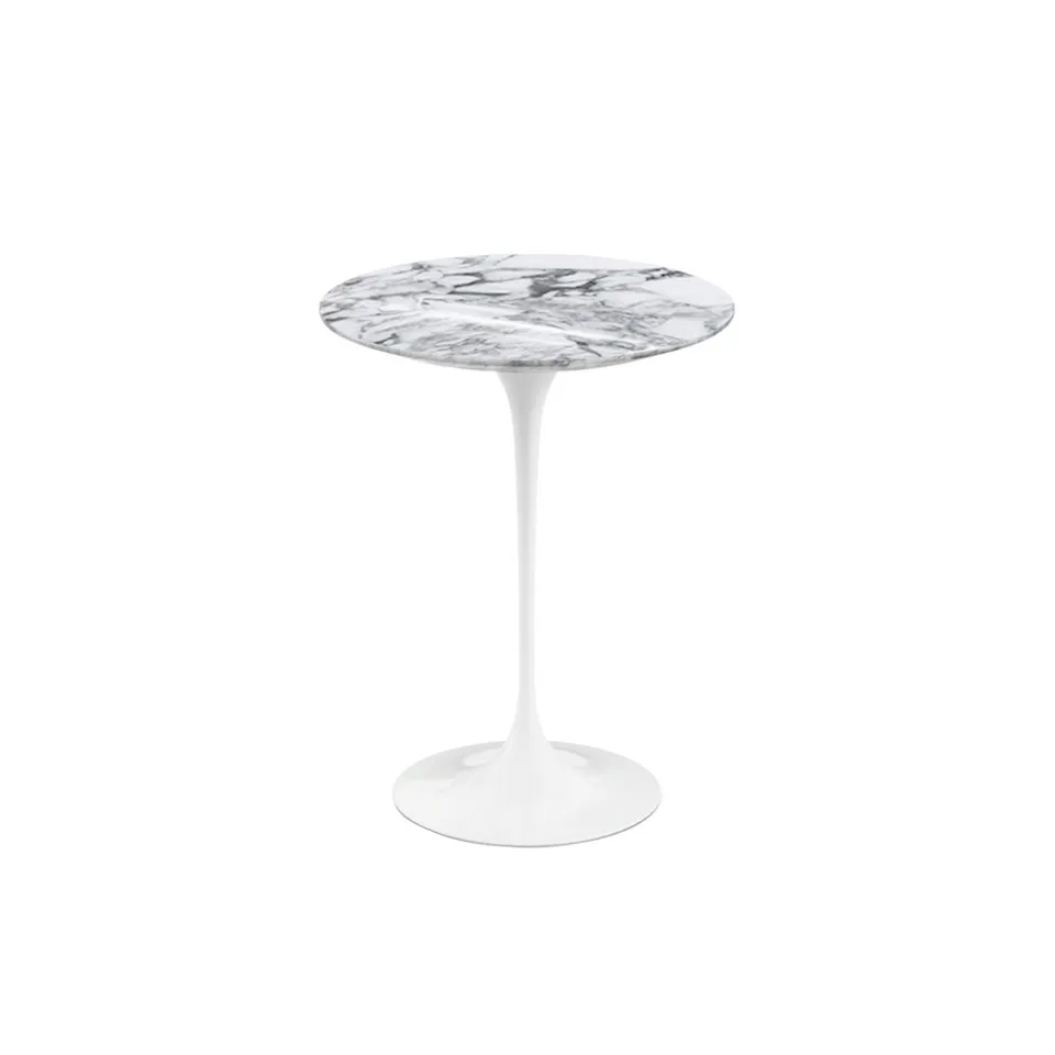 Saarinen Round Side Table Ø 41 cm White