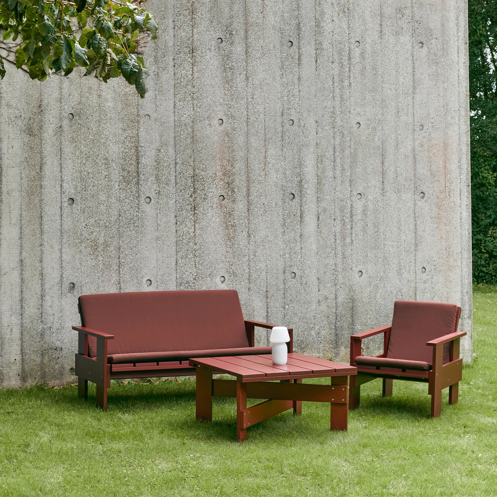 Crate Folding Cushion Outdoor Lounge Chair - 5