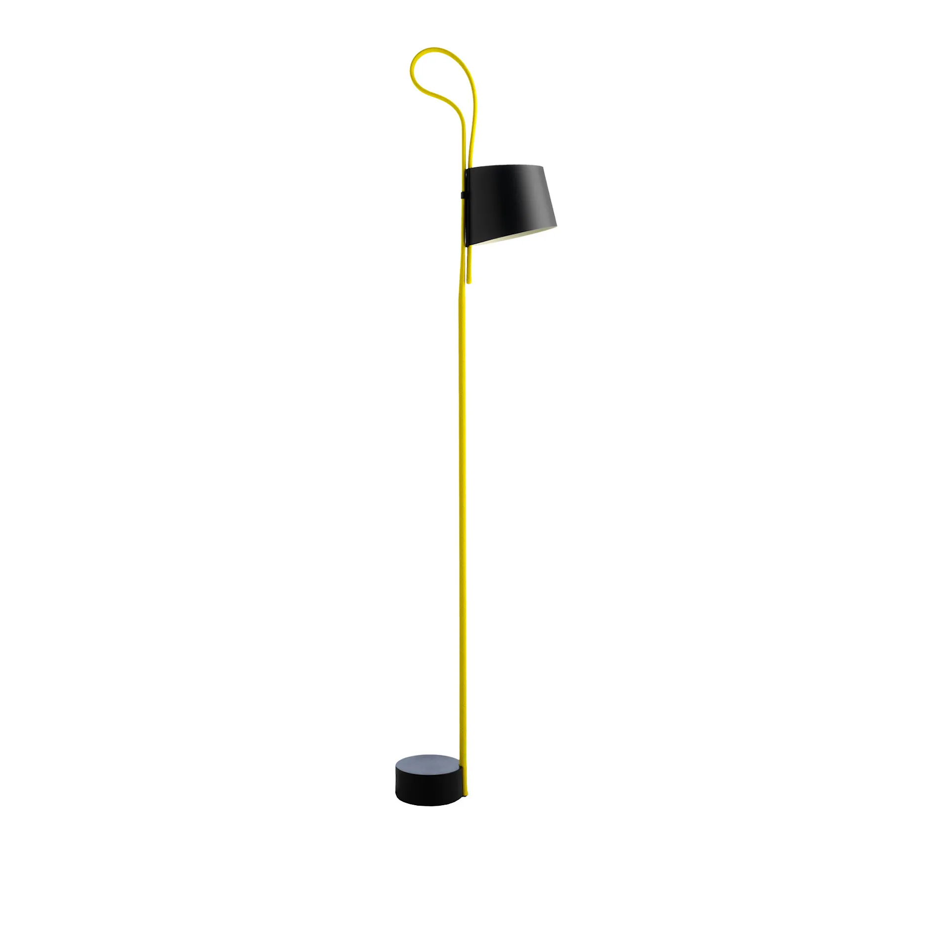 Hay rope trick floor lamp top