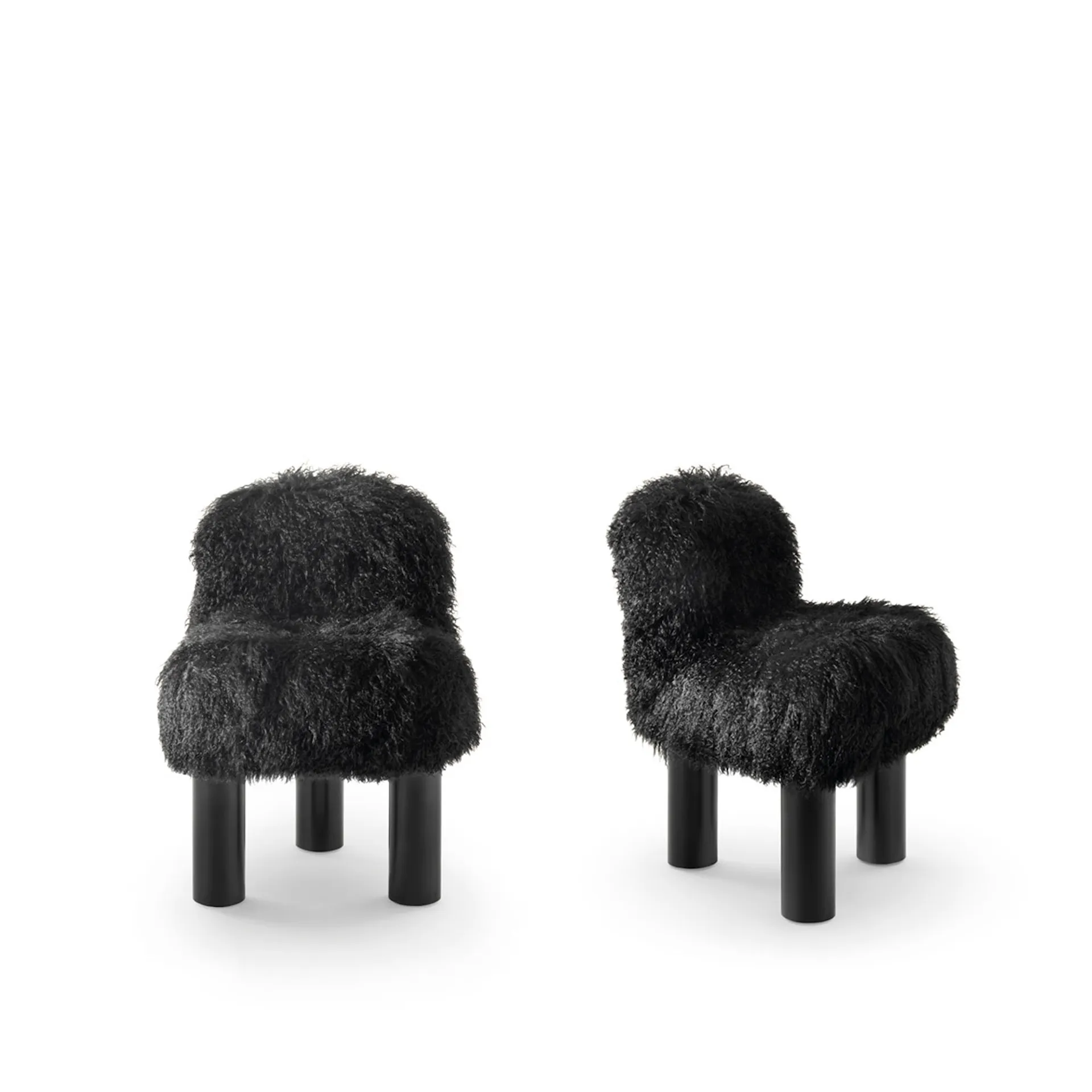 Botolo High Armchair Fur - Arflex - NO GA