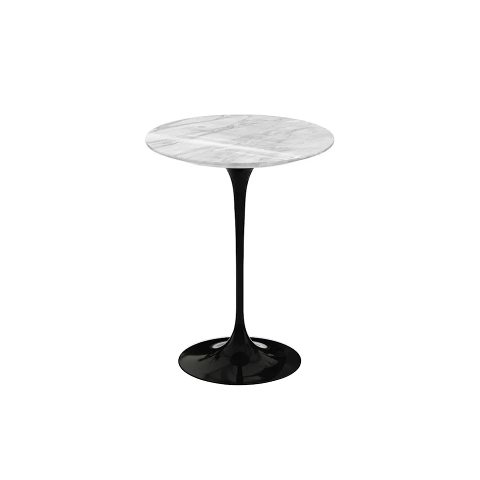 Saarinen Round sivupöytä Ø 41 cm Black