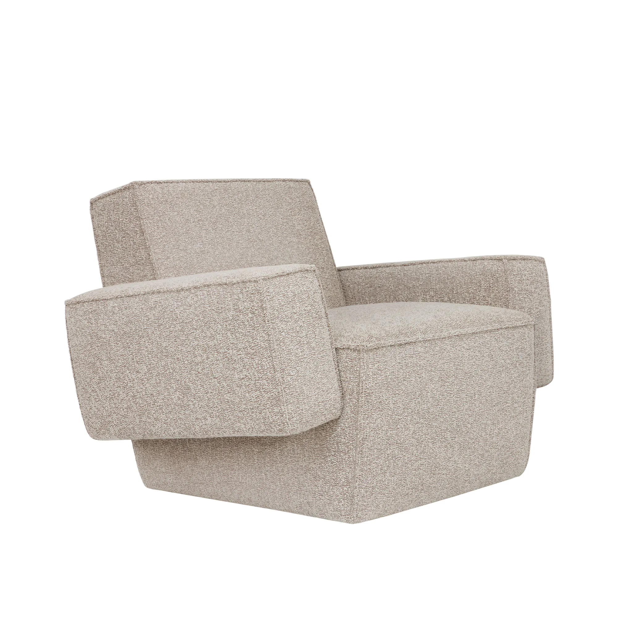 Hunk Lounge Chair With Armrests - 1