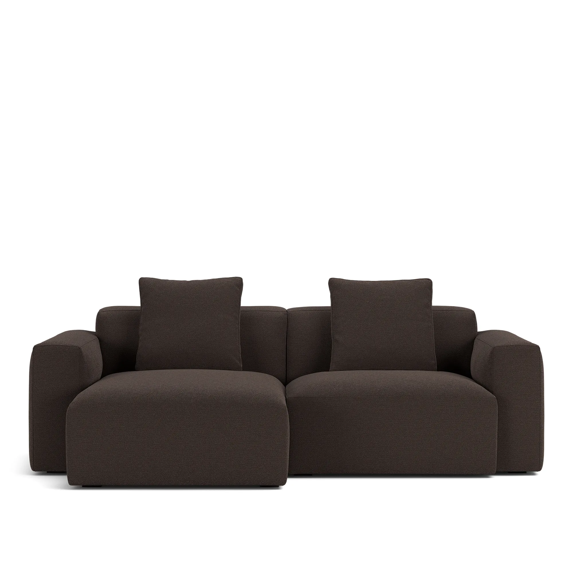 Brick 2-Seater Chaise Lounge Left - 10