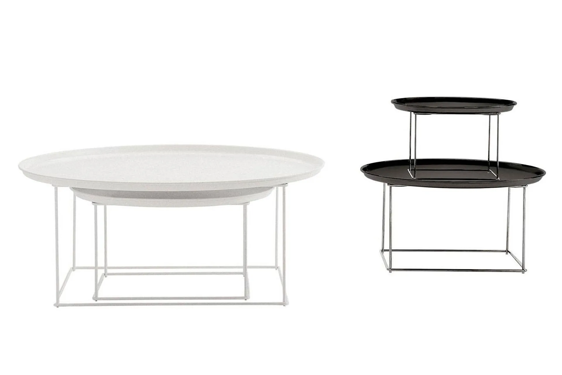 Fat-Fat Tables - White - B&B Italia - Patricia Urquiola - NO GA