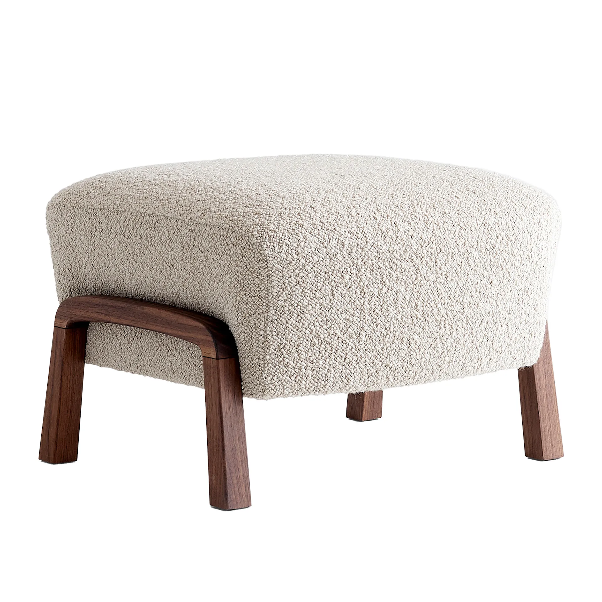 Wulff Pouf ATD3 Walnut - &Tradition - NO GA