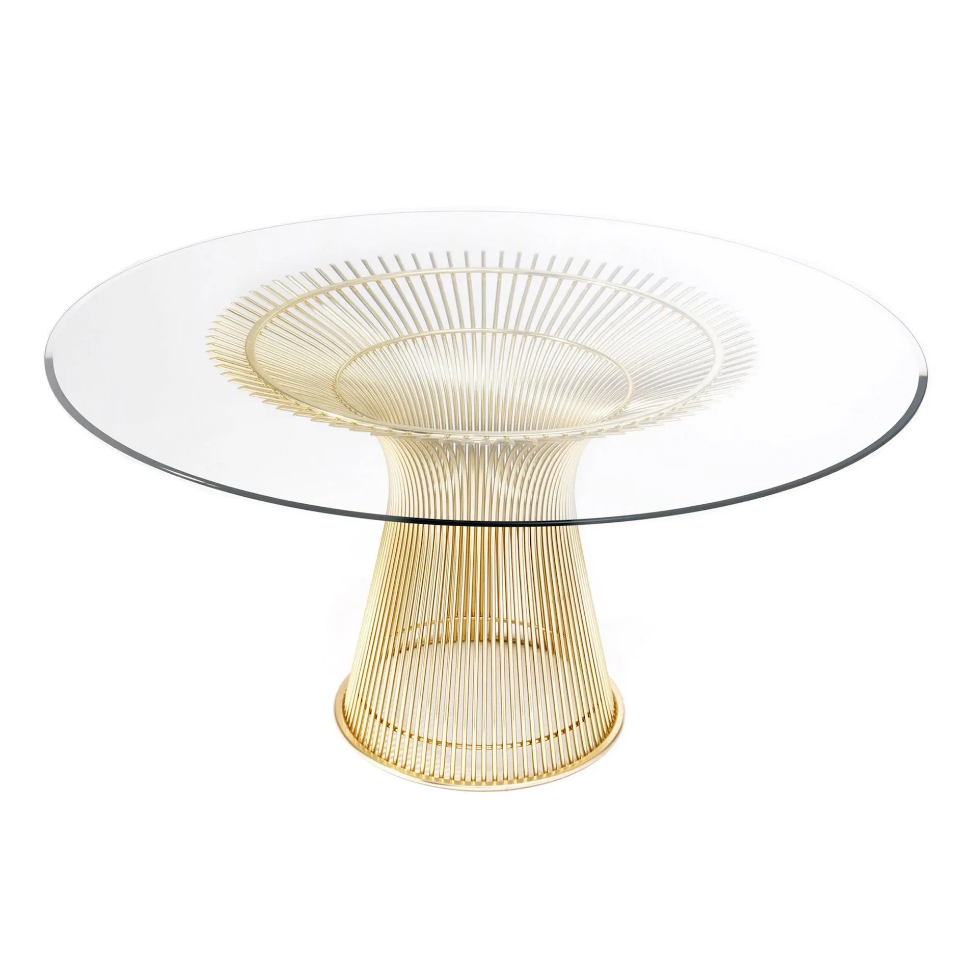 Platner Dining Table - 18k Gold - Knoll - Warren Platner - NO GA