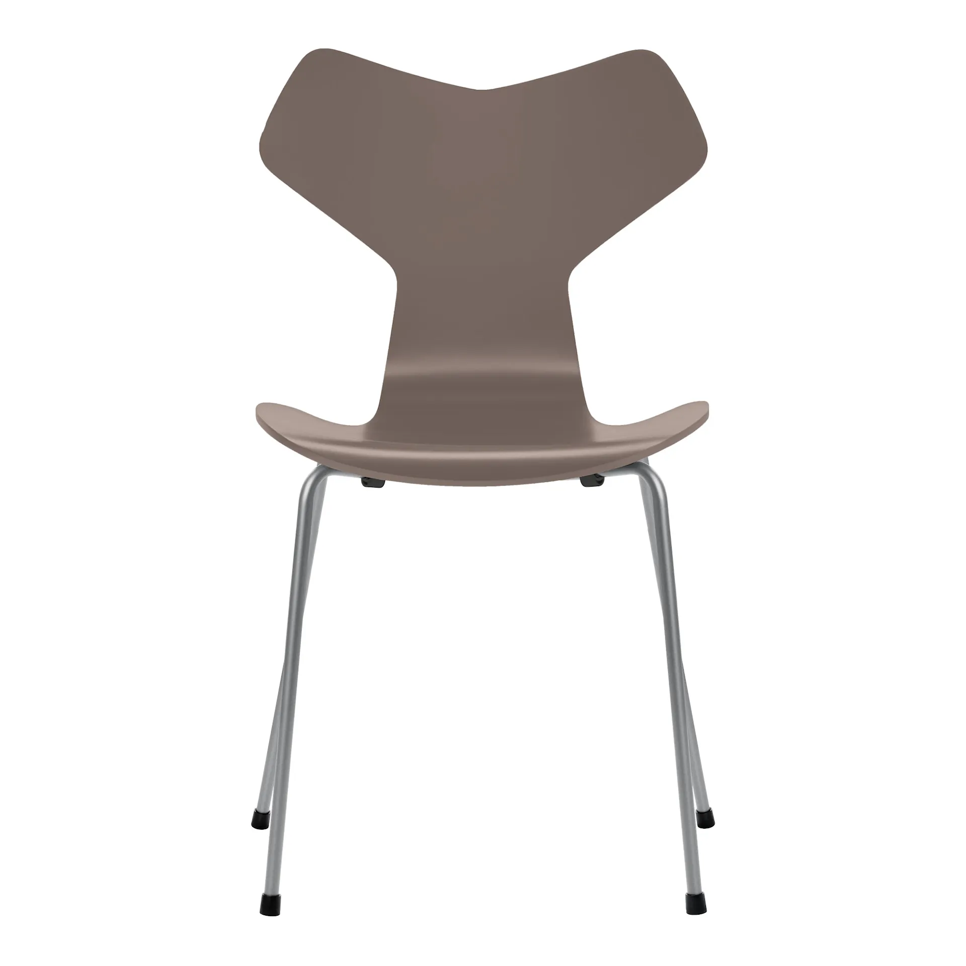 3130 Grand Prix Chair Beech Veneer Silver Grey - Fritz Hansen - Arne Jacobsen - NO GA