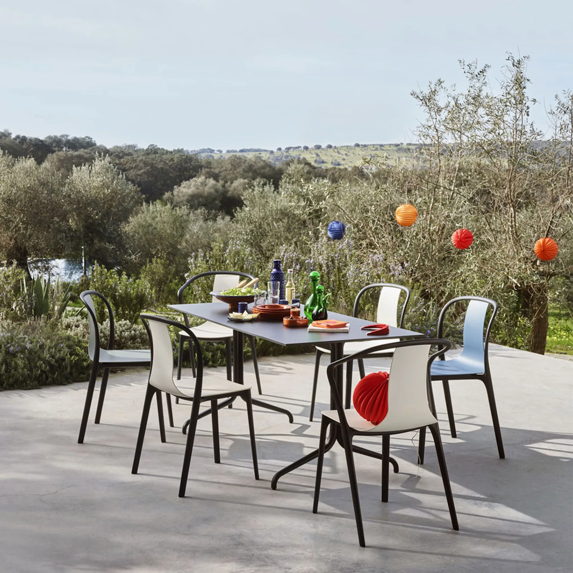 Belleville Chair Outdoor - Vitra - Ronan & Erwan Bouroullec - NO GA