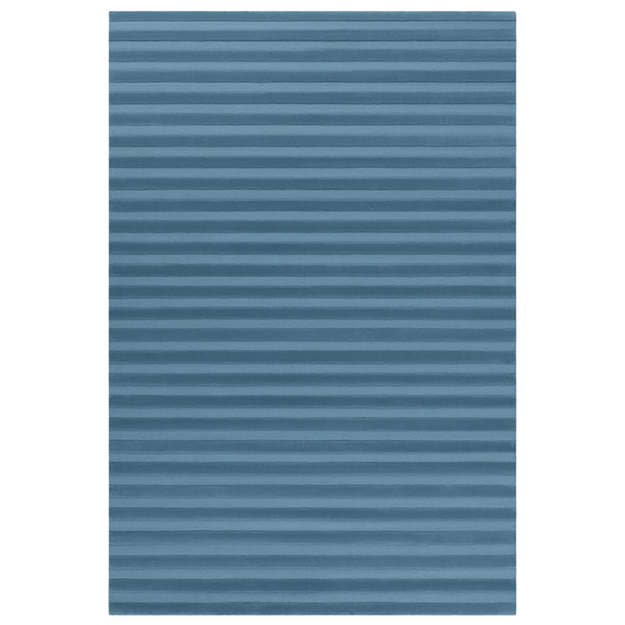 Park 03 Steel Blue wool rug - 1
