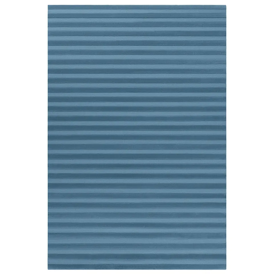 Park 03 Steel Blue wool rug