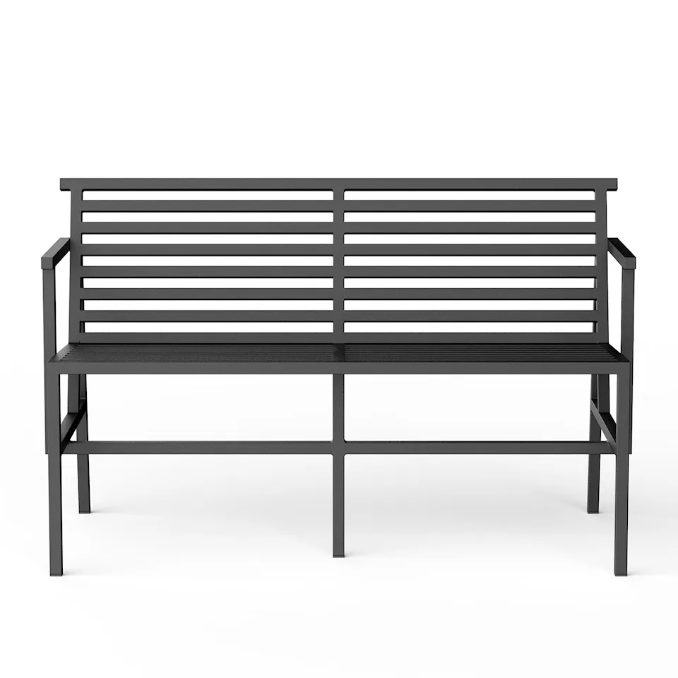 19 Outdoors - Dining Bench Black