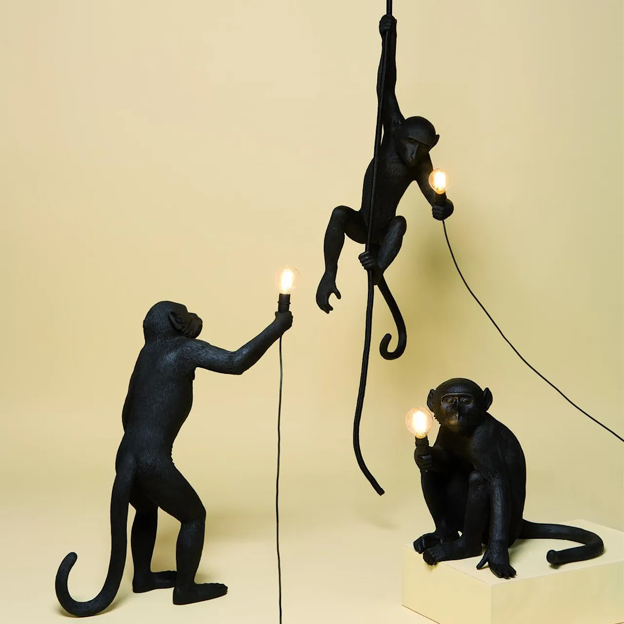 Monkey Lamp Outdoor Hanging