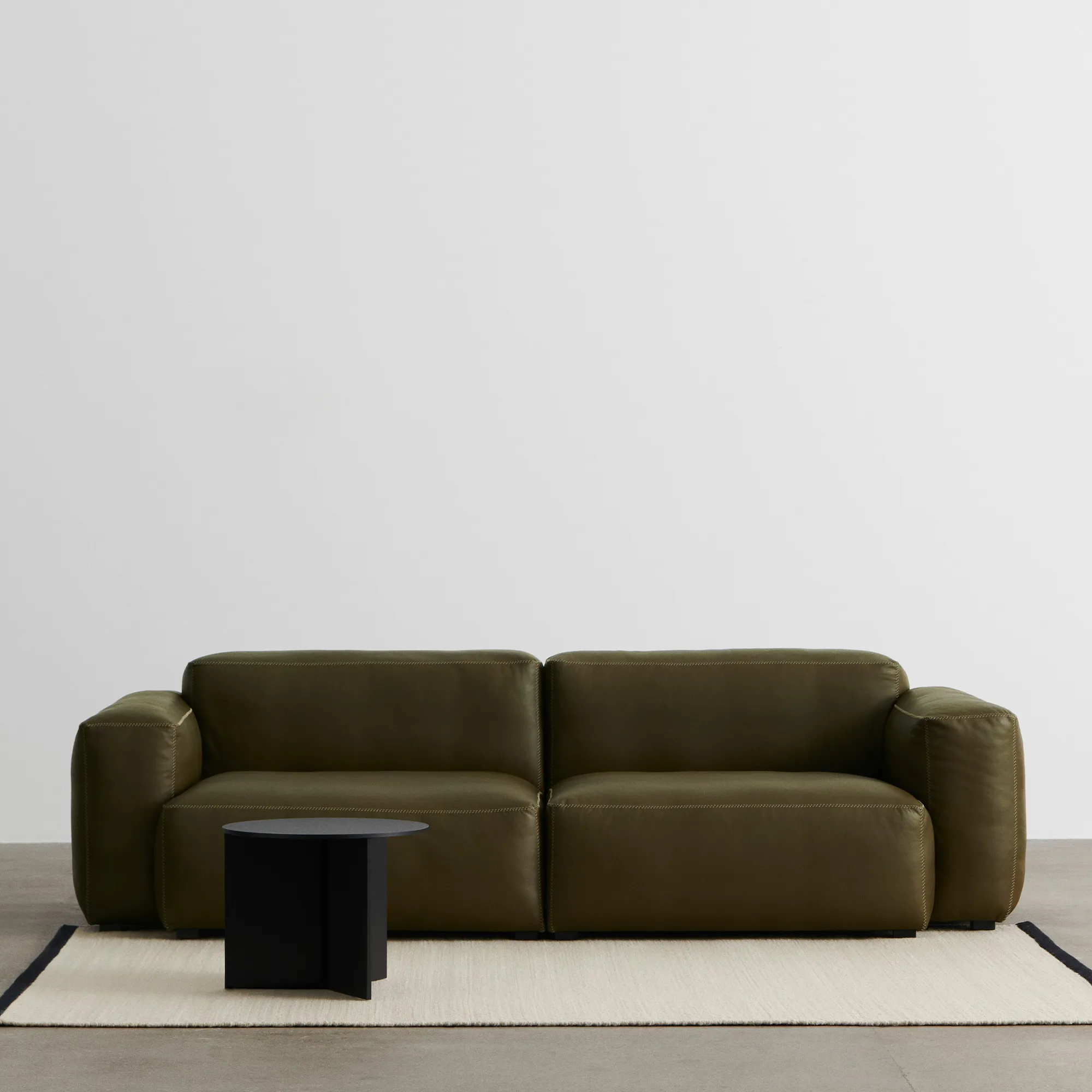 Slit Coffee Table Round High - 21
