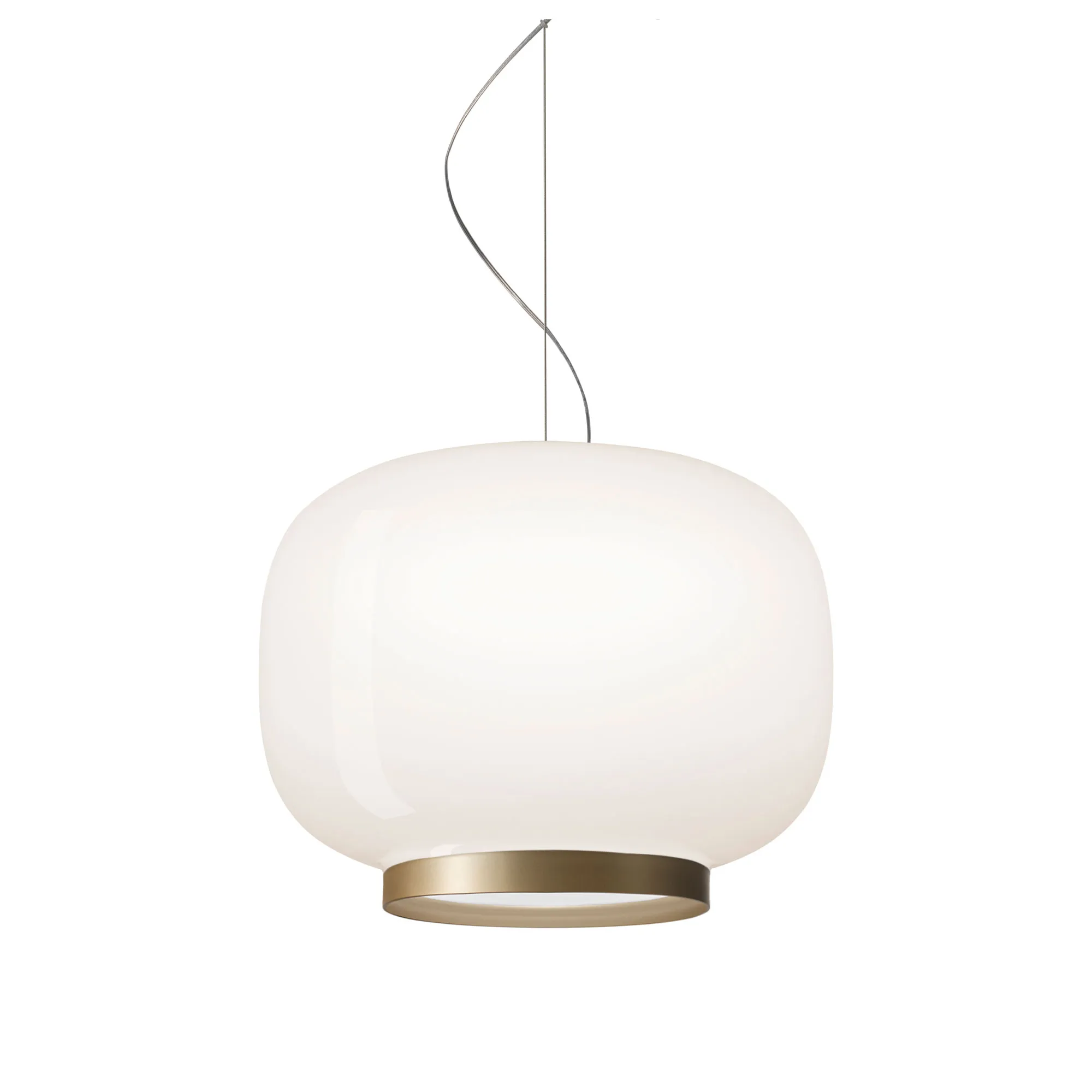 Chouchin 1 Reverse pendant lamp gold - 1