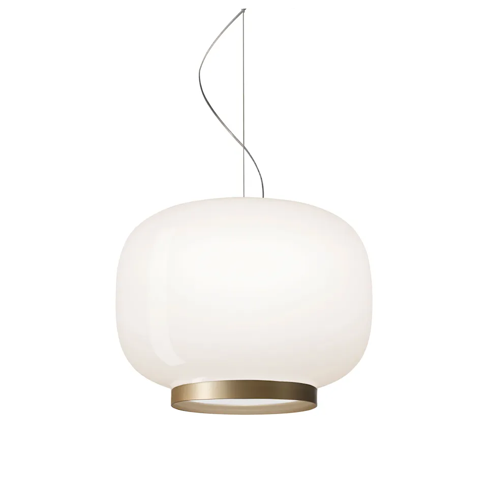 Chouchin 1 Reverse pendant lamp gold